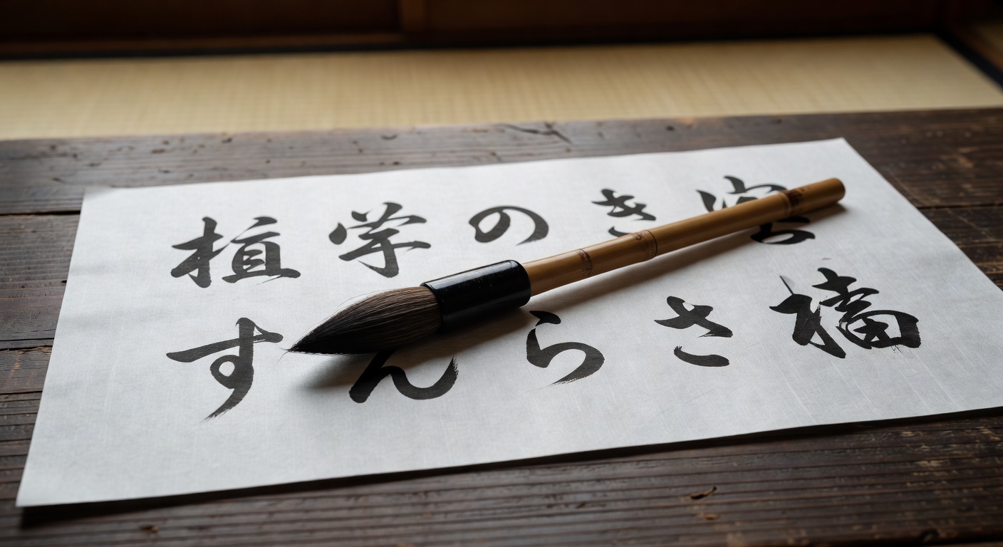 日本の書道